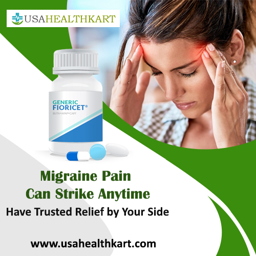 Migraine pain can strike anytime — have trusted relief by your side.